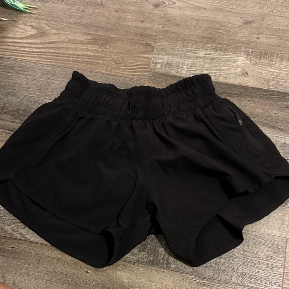 Women's Black varsity Shorts